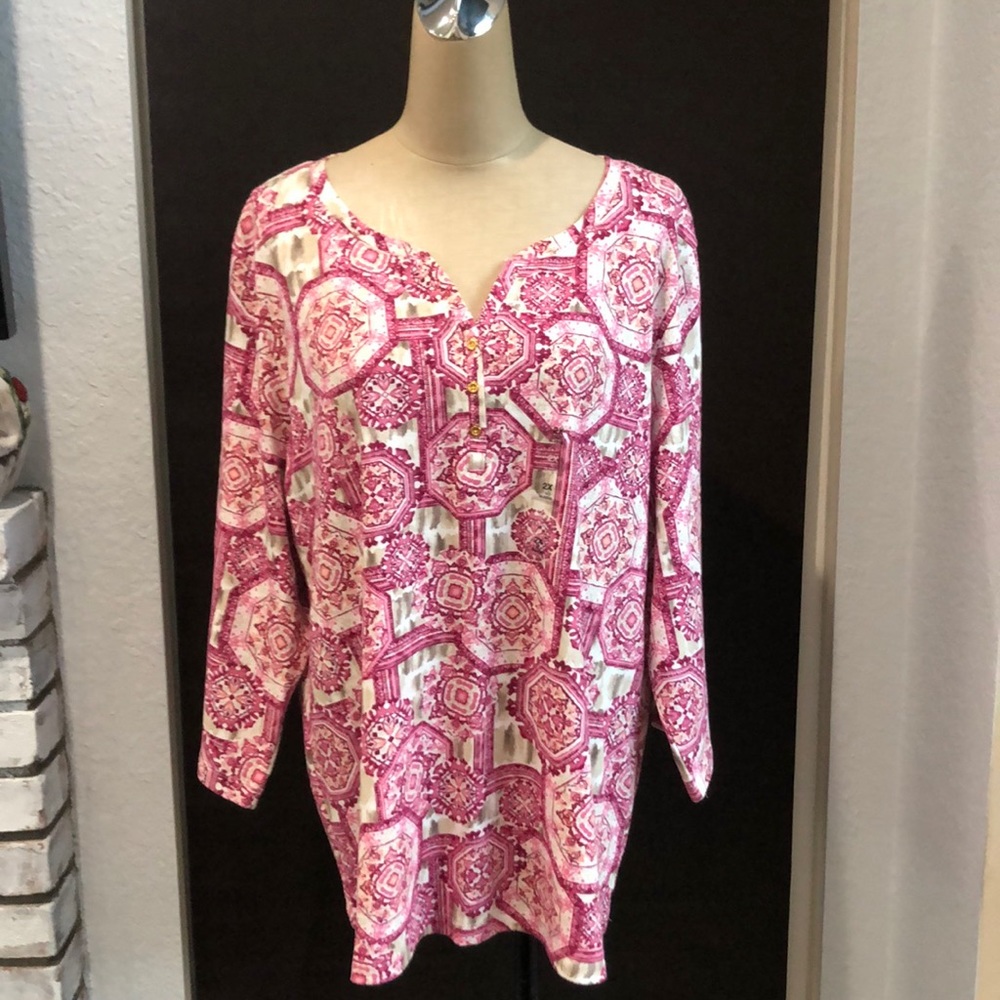 Karen Scott 2 XXL blouse